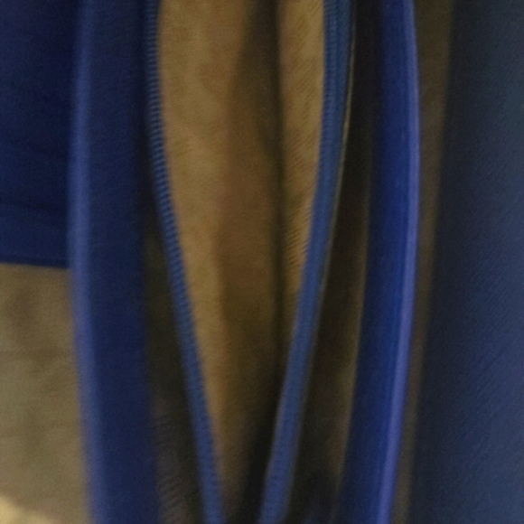 Michael Kors Stunning Blue Large Continental Zip around Saffiano Leather Wallet! - Picture 7 of 11